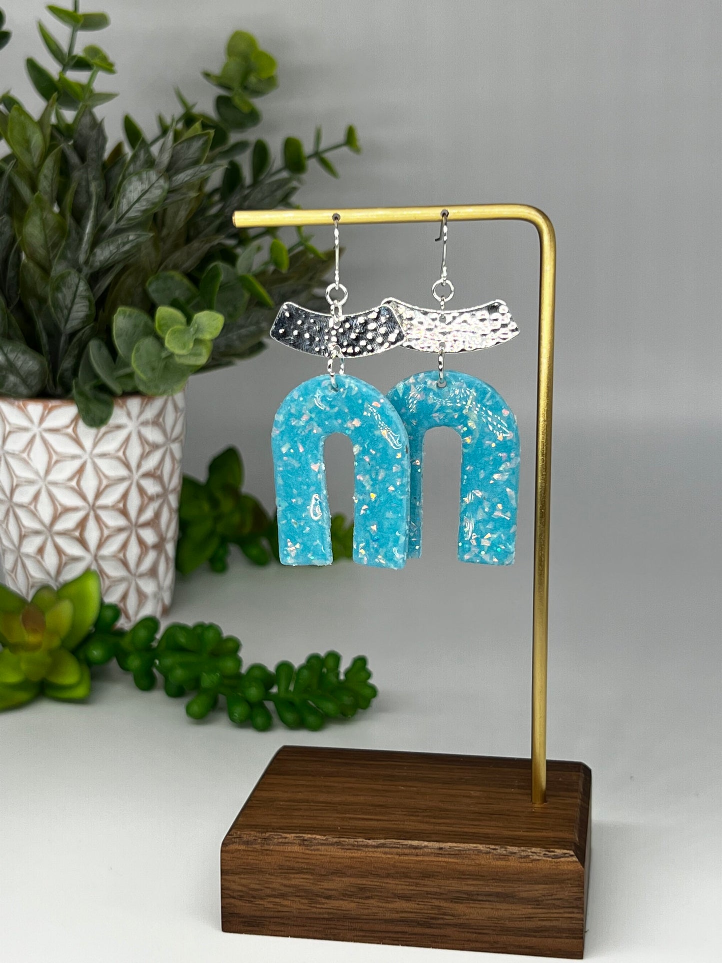 Large Pool Vibes Dangle Earring