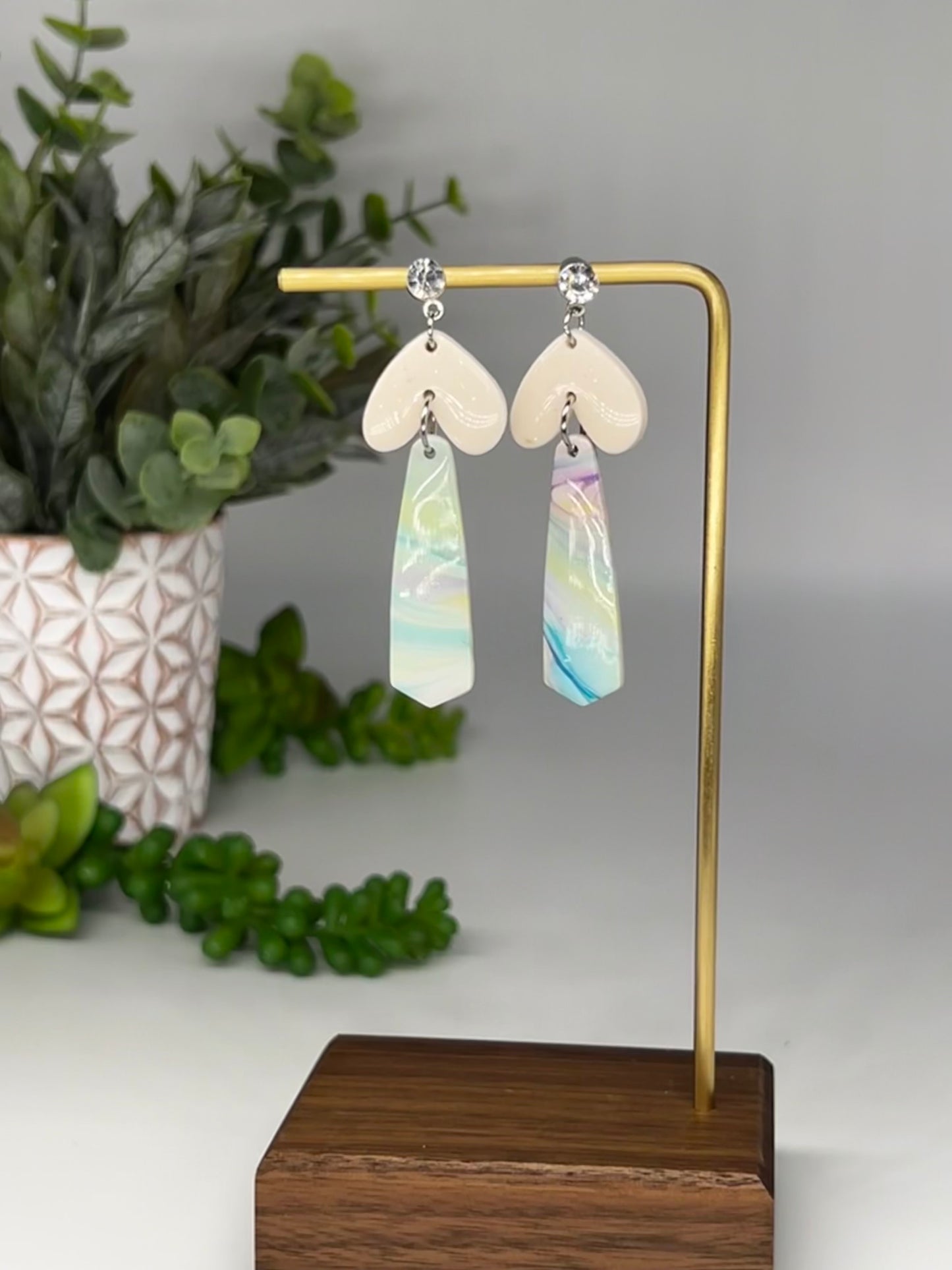 Pastel Love Dangle Earring